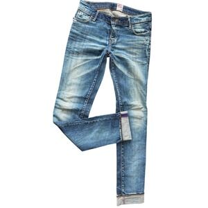 Prps Goods & Co Japanese Selvedge Denim Jeans Tagged 26 (fits 31x35)  Distressed